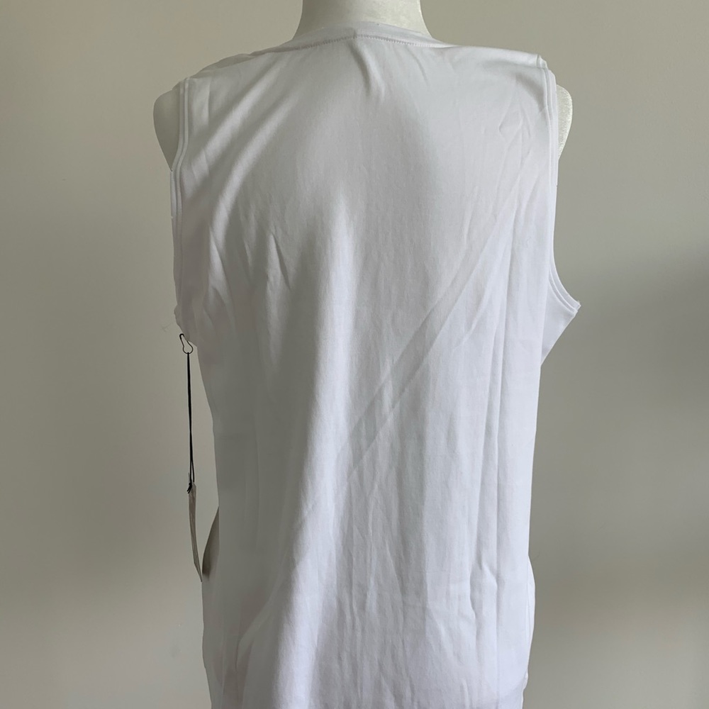 Kate Moss Supermodel Fashion Distressed Tank Top L - Picture 9 of 10